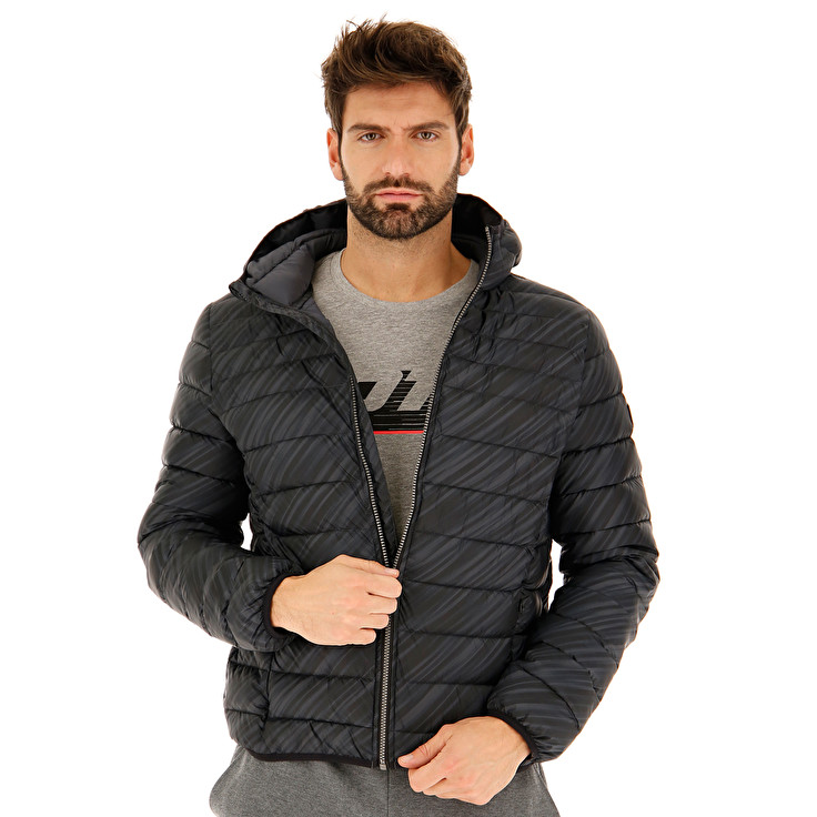 Lotto Bomber Cortina Ii Hd Lg Pad Prt Pl Chaqueta Hombre - Negras - Colombia GCIJKWR-36